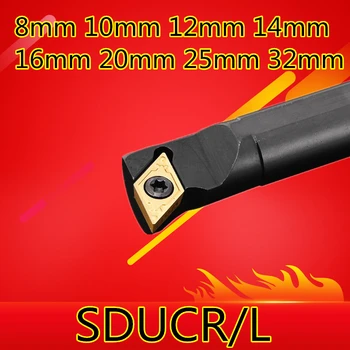 1GB 8mm 10mm 12mm 14mm 16mm 20mm 25mm 32mm SDUCR07 SDUCR11 SDUCL07 SDUCL11 Labās/Kreisās Puses CNC virpa rīki