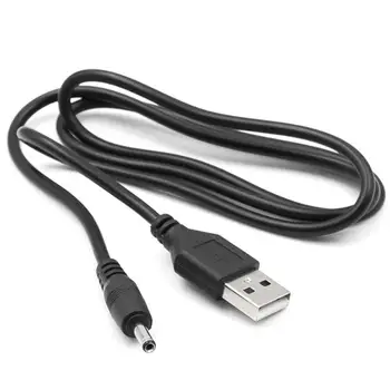 1gb USB DC 3.5 * 1.35 mm Apaļu Caurumu Mini Skaļrunis Uzlādes Kabelis 5V Strāvas Vads 3,5 mm Uzlādes Kabelis USB Ventilators, USB Lampas