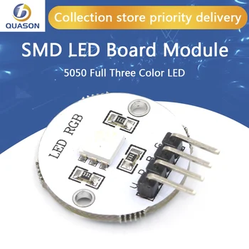 3 Krāsu RGB SMD LED Valdes 5050 Modulis Pilns ar Trīs Krāsu LED arduino DIY Starter Kit.