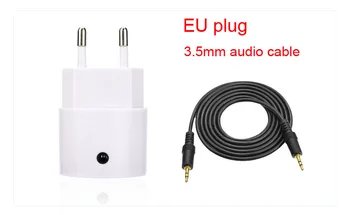AC 110V /220V Audio Adapteri USB Sienas Lādētāju, Bezvadu Bluetooth Uztvērējs Adapteris 3,5 MM AUX V5.0 Audio Mūzikas Uztvērējs ES MUMS Plug