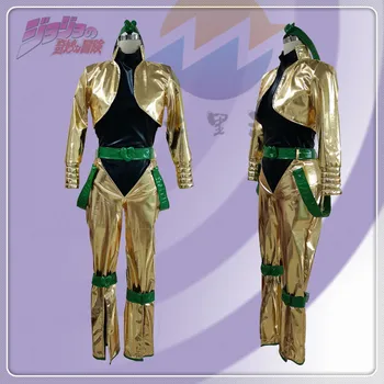 Anime JoJo Dīvaino Piedzīvojumu filmu Dio Brando Cosplay Kostīmi Zelta Lakādas 11. Versija Halloween kurpes parūkas Boot kleita
