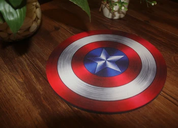 Anime spēle peles paliktņa super varonis, Amerikāņu kapteinis dizaina pieci norādīja wheel mouse pad