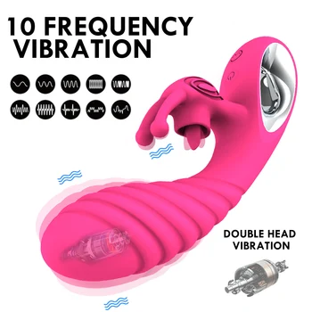 Apkures Rabbit Vibrators paredzēts Sievietei G Spot Maksts Klitora Stimulators Masturbator Dildo Vibratoru Pieaugušo Seksa Rotaļlietas Pieaugušo Sieviete