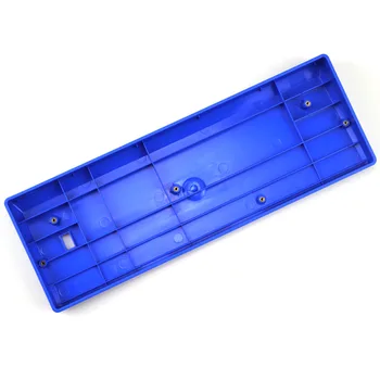 GH60 kompaktu tastatūru bāzes sēdekļa POKERII 60% mehāniskā tastatūra poker2 plastmasas rāmis gadījumā spēļu tastatūra FACEU zila sarkana violeta