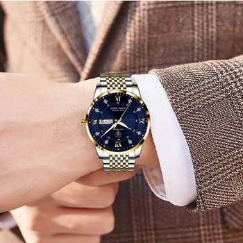 Ir 2021. Relogio Masculino Vīriešu Pulksteņi Luksusa Slavenā Top Zīmolu Vīriešu Modes Gadījuma Kleita Skatīties Militārās Kvarca rokas pulksteņi Saat