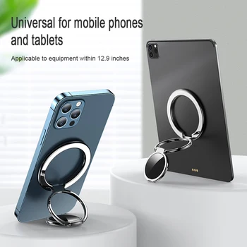 Magnētiskā Mobilo Telefonu, Gredzenu Turētājs Ir Savietojams Ar Samsung IPhone 7 8 X 12 13 Sērijas MagSafe Noņemams Mobilo Telefonu Grip Kickstan