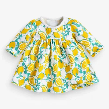 Maz maven 2022 Baby Meiteņu Apģērbu Komplekti, no Kokvilnas Citronu Krāsā Jauno Modi, Bērnu Apģērbus Pavasara un Rudens apģērbi Bērniem 2-7