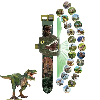 Multfilmas Skatīties Dinozauru Projekcijas Bērnu Skatīties 3D Tyrannosaurus Elektronisko Pulksteņu Bērniem Dāvanu Vairumtirdzniecības Kritums Veikals A4236