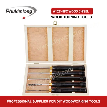 Phukimlong MINI 5PC Koka Turnning Virpu, Instrumenti Woodturning Kaltu Komplekts