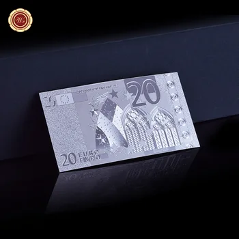 Pilns Komplekts, Krāsas Zelta Banknošu Eiropā Eiro Valūtā Sudraba Folijas Viltotas Naudas Banknotes, Suvenīru, Amatniecības Dāvanu Kolekcija Hobijs