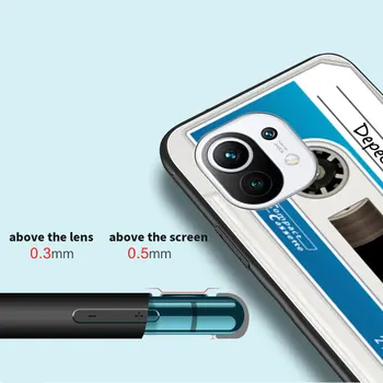 Retro Vintage Kameru Kasetes Akumulatora Stikla Phone Gadījumā Xiaomi Mi 10T Pro 9T, Ņemiet vērā, 10 Lite 11 Ultra Poco X3 NFC F3 M2 F2 5G