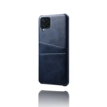 Samsung Galaxy M22 M32 4G Case For Samsung M22 Vāks Samsung M32 4G M 22 32 Kartes Slots Turētājs PU Ādas Gadījumā 6.4 collu