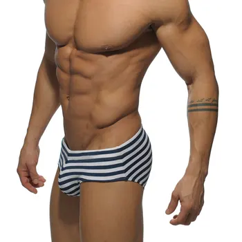 Superbody Zīmola Svītrainām seksīgi peldkostīmi Karstā pārdot peldēšana Riepas Vīriešu Bokseršorti Pludmalei Peldkostīmi ērti, vienmērīgu Riepas