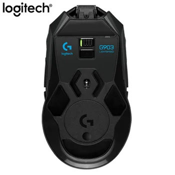 Sākotnējā Logitech G903 spēļu pele VARONIS motora bezvadu peli, piemērots LOL PUBG Fortnite Overwatch CSGO profesionālā spēles