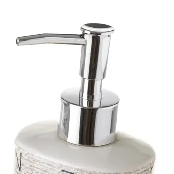 Uzstādīt vannas istaba ceramica Vannas spēle spēle aksesuāri vannas istaba ziepes kausa Set 2 tases un dozēšanas Zen Ceramica