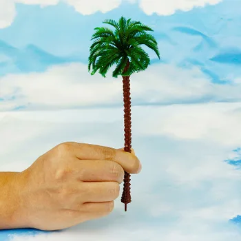 WIKING 100GAB 1:50-1000 miniatūra mēroga Arhitektūra Plastmasas Palmu Koku Modelis Miniatūra mēroga Palmu Koku jūras ainava