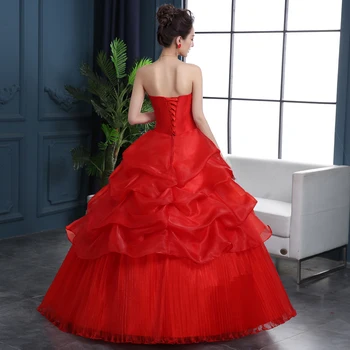 YC 73#Pavasaris Rudens Kāzu kleitu jaunā līgava kāzu kleitu kods korejas sieviešu slim mežģīnes īpašais piedāvājums kāzu kleita sarkana