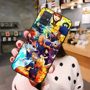 YJZFDYRM Anime Inazuma Vienpadsmit Iet Shell Tālrunis Case For Samsung Galaxy A21S A01 A11 A31 A81 A10 A20 A30 A40 A50 A70 A80 A71 A51